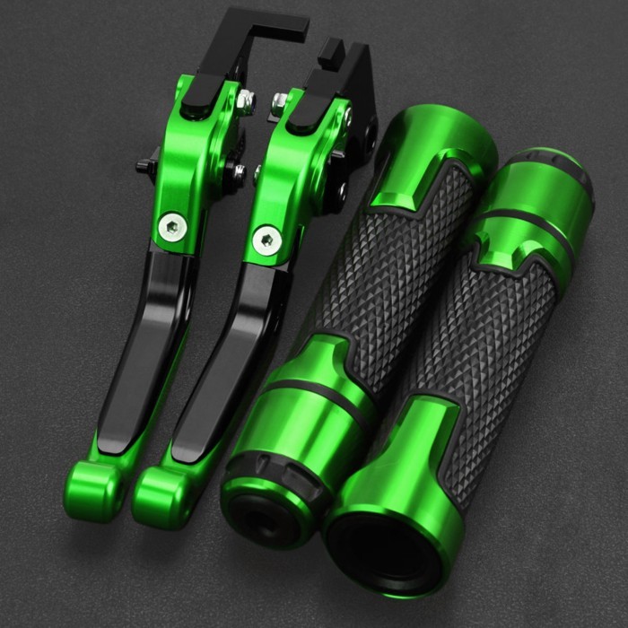 Motorcycle ZZR zzr 600 05-09 Adjustable Brake Clutch Lever 22MM Hand Grips FOR Kawasaki ZZR600 ZZR