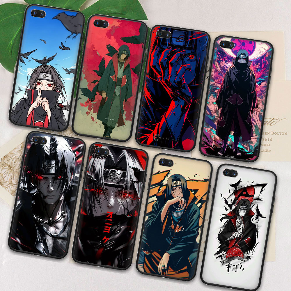 เคสโทรศัพท์สีดําแบบนุ่ม Xiaomi Poco M6 F6 X6 Pro 6Y5T Uchiha Itachi รูปแบบการพิมพ์ส่วนบุคคล