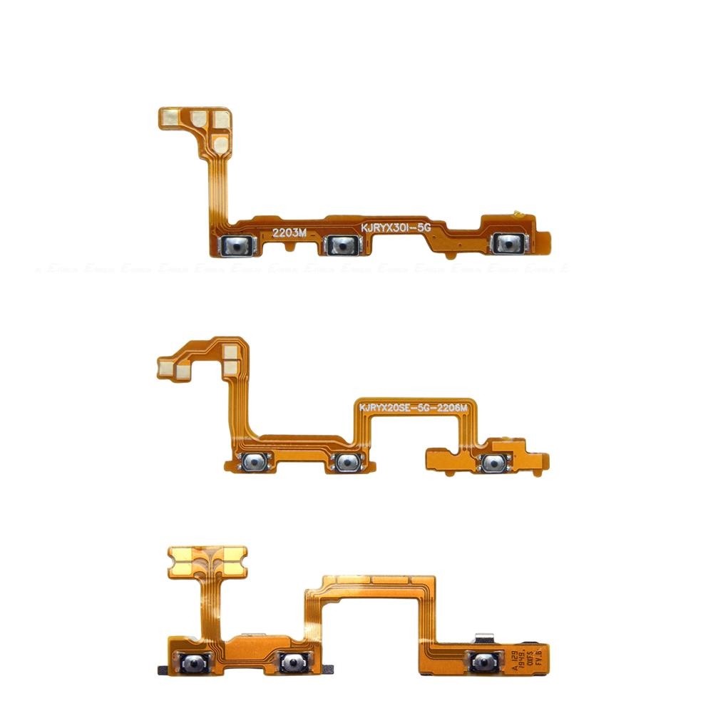 ปุ่มปรับระดับเสียงสวิตช์ไฟเปิดปิดคีย์ Flex สําหรับ HuaWei Honor Play 4 4T 5T 6T Play4T Play5T Play6T