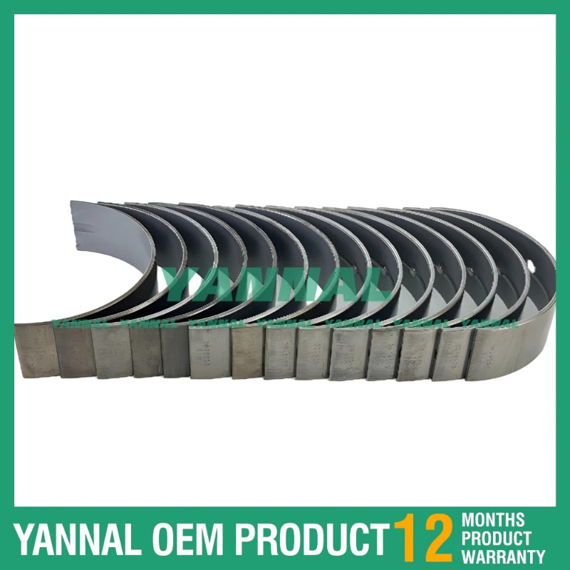 Good quality 1SET QSX15 Main Bearing 3800298 3678555 3678556 For Cummins Engine Parts