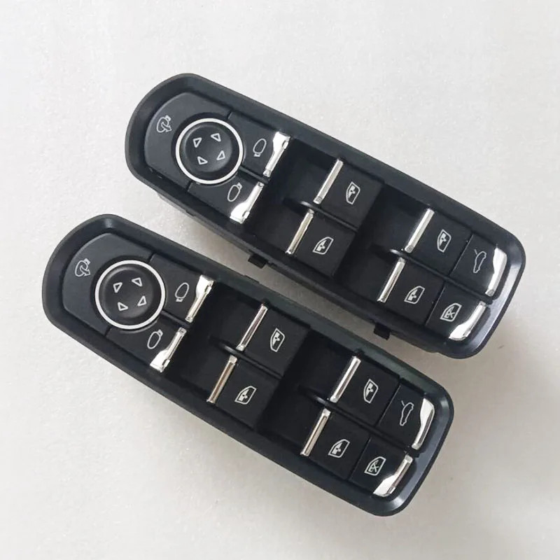 2 PCs 7PP959858RDML 7PP959858R 7PP 959 858 AF Master Window Switches for Porsche Cayenne 92A Macan