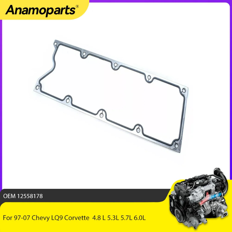 Engine Parts Valley Pan Gasket Set Fit For 97-07 GM 4.8L 5.3L 5.7L 6.0L 12558178