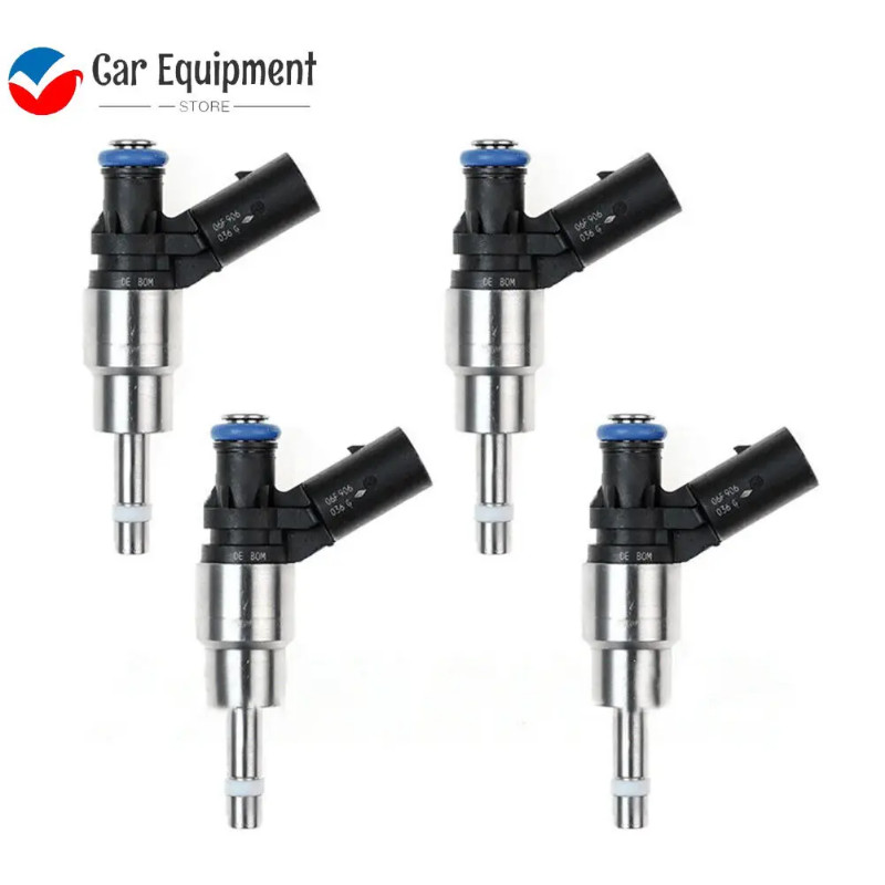 4PCS Fuel Injectors 0261500020 06F906036A For VW AUDI SEAT SKODA 2.0 TFSI QUATTRO