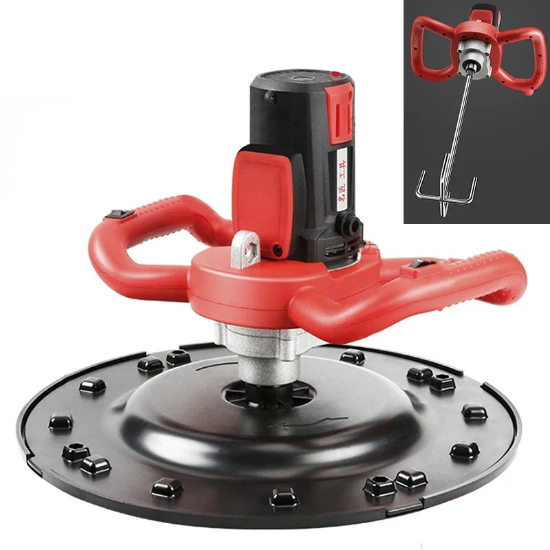 2880W/4880W  220V Electric Concrete Mixer Cement Mortar Trowel Leveling Machine Wall Smoothing Poli