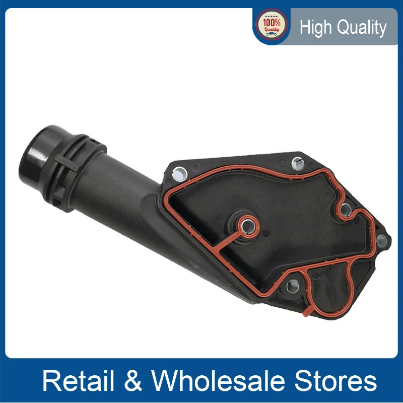 Engine Cooling Thermostat Housing Cover Assembly 06E121168 06E121168B 06E121161R For AUDI A4 A5 A6
