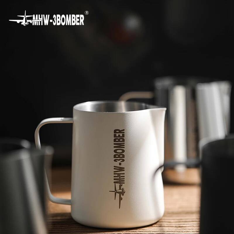 ขาย MHW-3BOMBER 3.0 Milk Frothing Pitcher 450/600ml สแตนเลสสตีลไอน้ํานมเหยือกเหยือกสําหรับ Espresso 