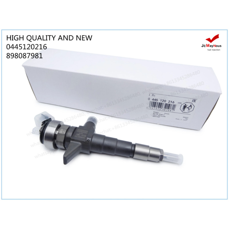 HIGH QUALITY COMMON RAIL DIESEL FUEL INJECTOR 0445120216 898087981 FOR ISUZU 4JJ1 3.0D ENGINE