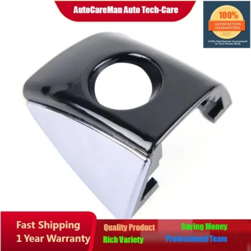 4H1 837 879 Front Left Exterior Door Handle Cap Lock Hole Cover Fit for Audi 2012-2018 A6 C7 A7 A8