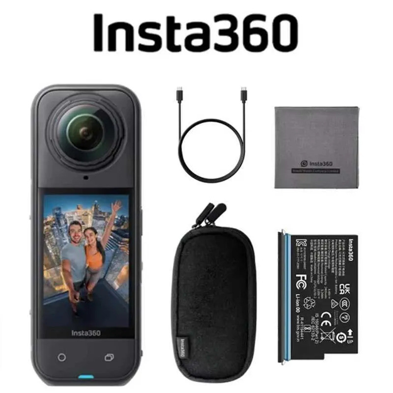 Insta360 X5X4 8K กันน้ํา 360 Action กล้อง 1128 48MP เซ็นเซอร์ 8K 360 HDR วิดีโอ 72MP 360 Photo J2511