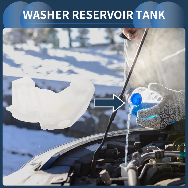 UXCELL Windshield Washer Reservoir No.A9018690120 for Dodge Sprinter 3500 2003-2006 L5 2.7L Cargo V