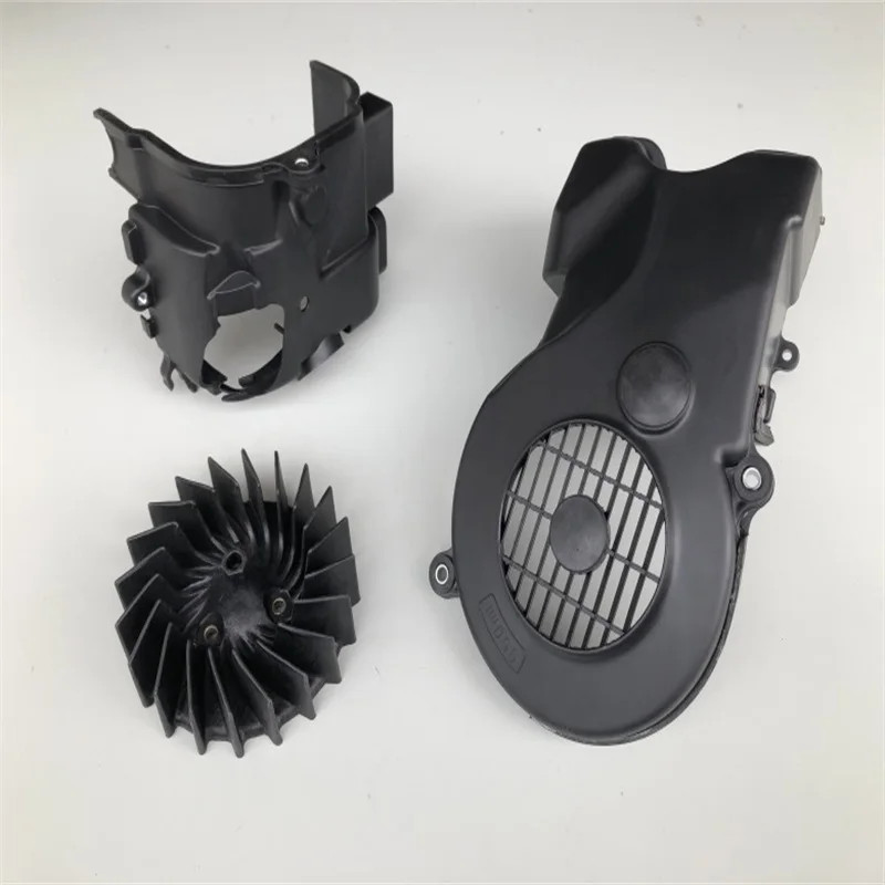 Motorcycle Engine Side Leaf cooling fan cover For HAOJUE Suzuki UZ125cc UZ125 UM125 UZ UM 125 Lindy