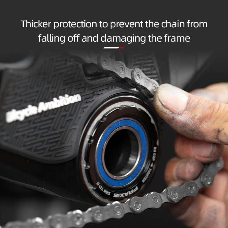 For MERIDA REACTO 6000 4000 Rubber protective sticker at Bottom Bracket Bicycle accessories Bicycle