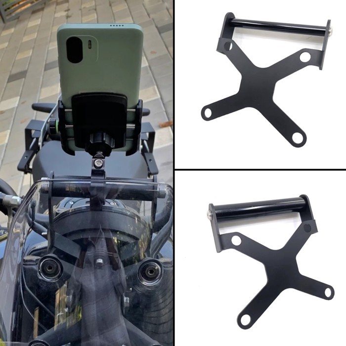 For Himalayan 450 452 Himalayan450 Himalayan452 2024 Motorcycle Windshield Mount Navigation GPS Cel