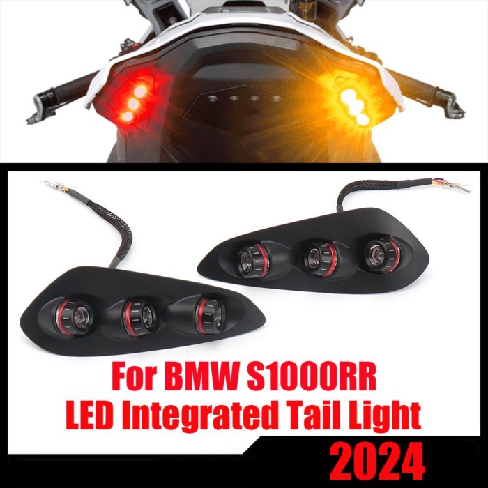 S1000RR 2024 For BMW S1000RR 2024  LED Turn Signal Light S 1000 RR S1000RR 2024  Integrated Tail Li