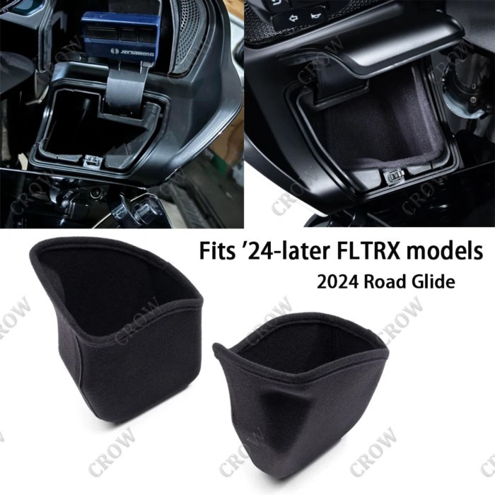 2024 NEW Motorcycle Accessories Compartment Liners For Harley Touring CVO Road Glide FLTRX ST FLTRX