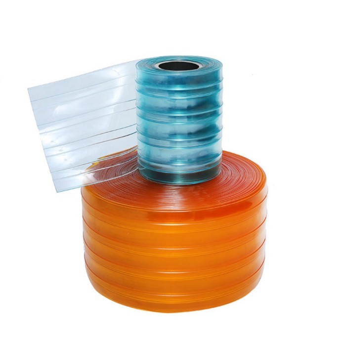 Langlang พลาสติกใส PVC ม่านประตู ม่านประตูพลาสติกคริสตัล ห้องเย็น ม่านประตูอุณหภูมิต่ำ ม่านประตูนุ่