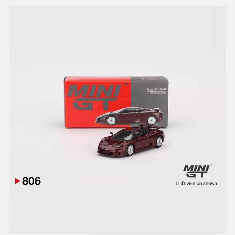 MINIGT 1: 64 #806 Bugatti Bugatti EB110 โมเดลรถอัลลอย