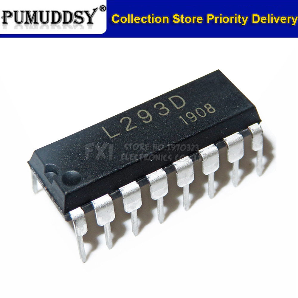 5PCS L293D L293 DIP16 DIP ใหม่เดิม