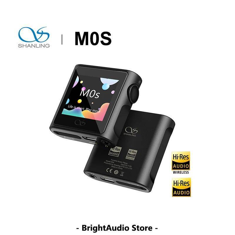 SHANLING M0S เครื่องเล่นเพลงเสียงความละเอียดสูง MP3 CS43131 USB DAC AMP Two-Way Bluetooth 5.0 LDAC/a