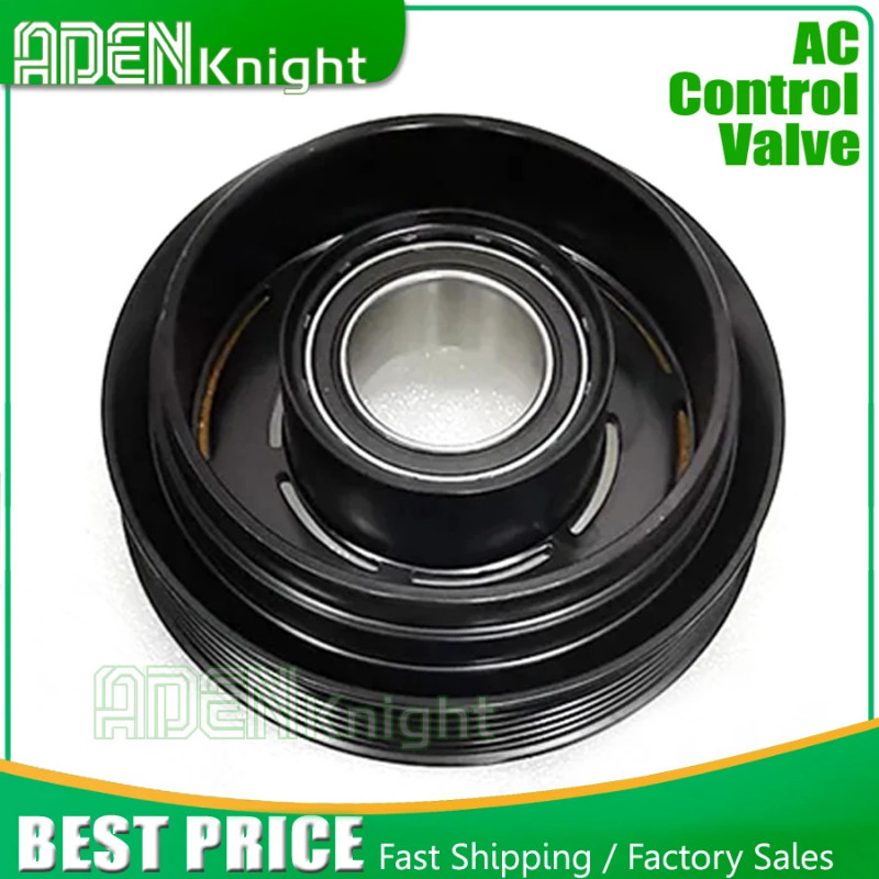 6SBU16 AC Compressor Clutch Pulley For Hyundai Accent Veloster 977011R000 977012F031 977012F800, 97