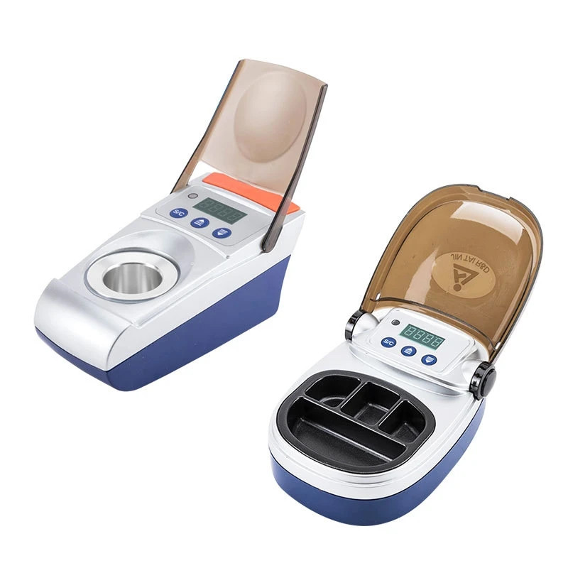 Temperature control Dental Digital Wax Heater LED Melting Dipping Unit, Dental lab wax pot unit Den