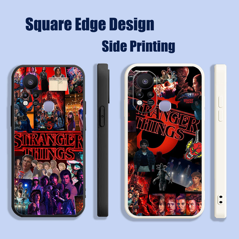 ปลอกสําหรับ Huawei Nova 3i 7i 8i 5T Y9S คนแปลกหน้าฤดูกาล 5 DJC04 เคสโทรศัพท์ขอบสี่เหลี่ยม