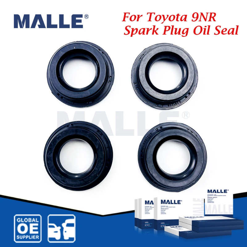 Engine Spark Plug Oil Seal For Toyota Corolla ZRE18 Ralink E18 Levin 1.2T 9NR Auto Parts Car Access