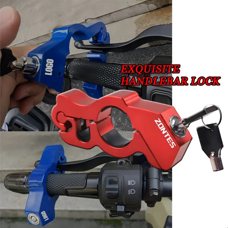 For Zontes G1 125 ZT125 ZT125U ZT310 ZT310R Motorcycle Handlebar Scooter ATV Brake Clutch Security