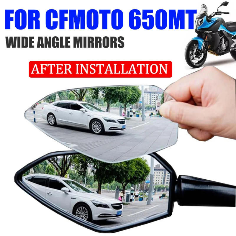 For CFMOTO CF MOTO 650MT MT650 MT 650 MT CF650MT Motorcycle Accessories HD Rearview Convex Side Mir