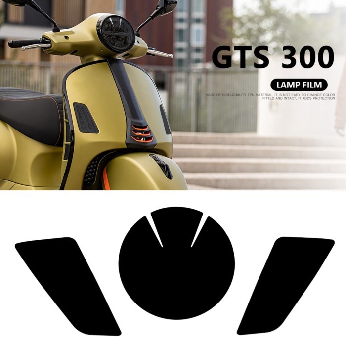 For Vespa GTS 300 Gts300 gts 300 GTS300 2023 2024 Exterior Headlight Anti-scratch Front and Rear La