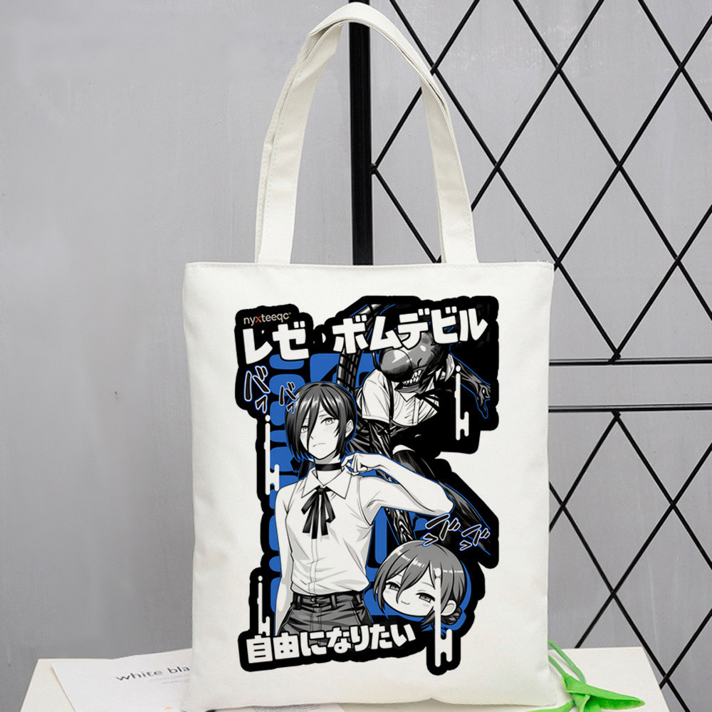 Chainsaw Man Makima Reze tote bag bag bag bag bag Women Women Women