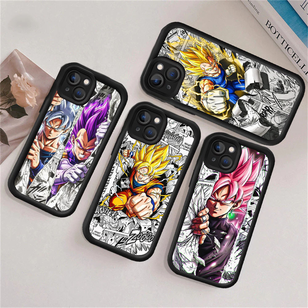 VK11 Dragon Ball Z Casingสําหรับเคสซิลิโคนอ่อนนุ่มiPhone 13 14 11 Mini 12 Pro MaxวัสดุTPU