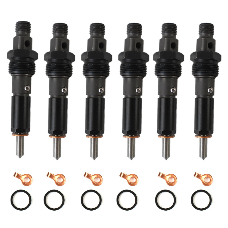 6pcs Fuel Injectors For Cummins 5.9L Nozzle Holder P7100 3283562 KDAL59P6 Nozzle Engine Car Replace