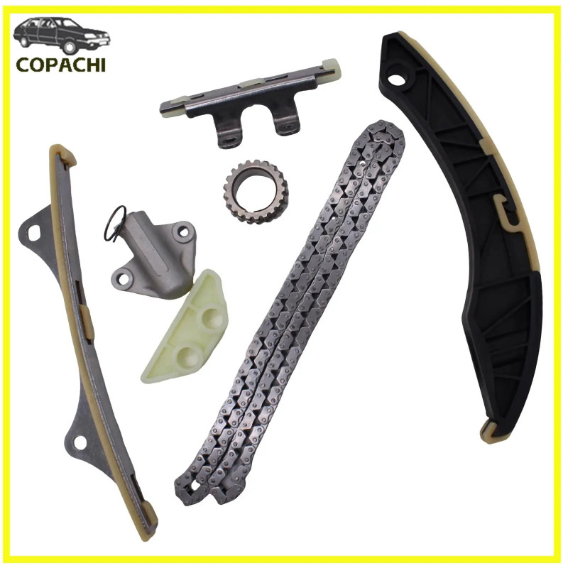 1Set Timing Chain Kit 2432103000 For Hyundai I10 I20 1.2 G4LA UPTO 2010 Models Petrol Engine Car Ac