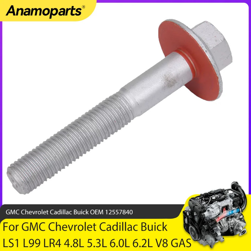 Engine Parts Harmonic Balancer Crank Bolt Fit 4.8 5.3 6.0 6.2 L For GMC Buick LSX LS1 LS2 LS3 4.8L