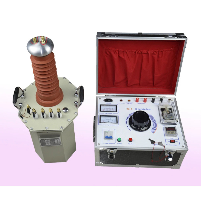 Oil Immersed HV Test Transformer HIPOT AC Hipot Tester AC DC Power High Potential Tester