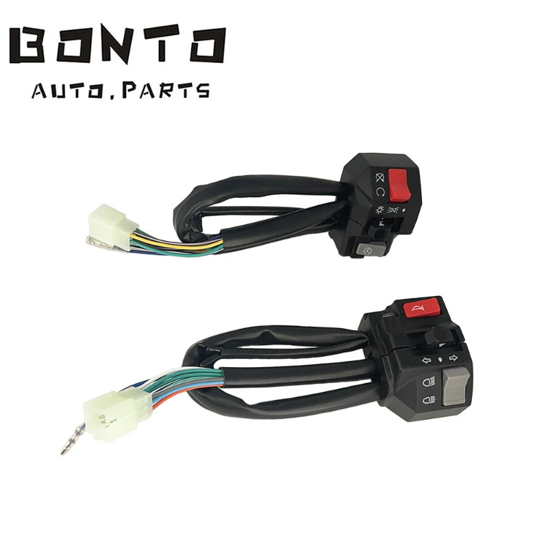 BONTO 22mm 7/8" Handlebar Switch Control Left Right For Yamaha XV250 Virago SRX600 FZR250 RZ250 YPV