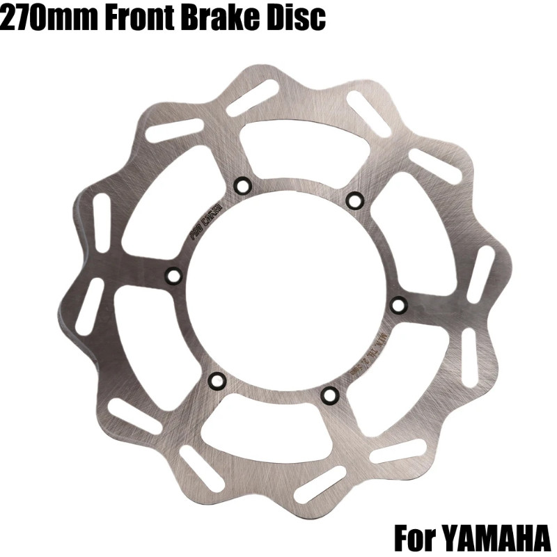 Motorcycle 27cm Front Brake Disc Rotor Disk For Yamaha YZ WR 125 250 250F 250X 250FX 400F 426F 450F