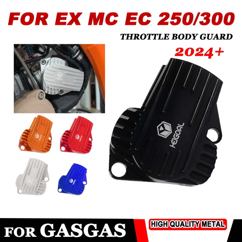 Motorcycle TBI Throttle Body Guard for GasGas Gas Gas EX MC EC 250 300 2024 EX250 EX300 MC300 TPS C