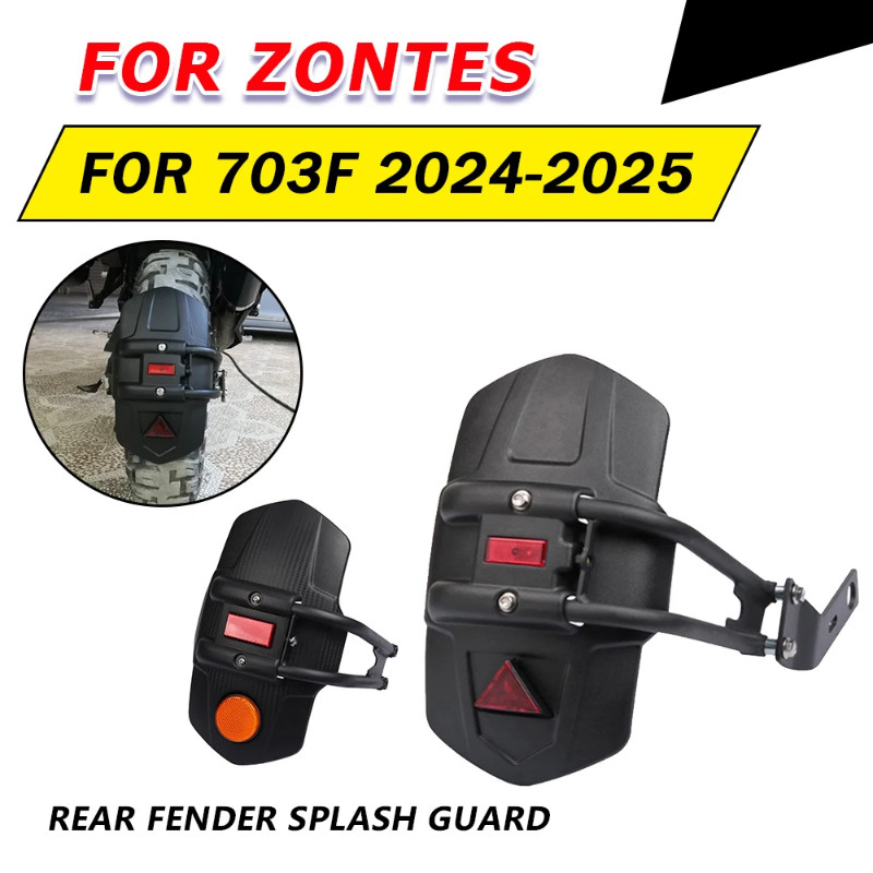 For ZONTES 703F F703 F 703 F ZT703 ZT703F 2024 2025 Motorcycle Accessoroies Rear Fender Splash Guar