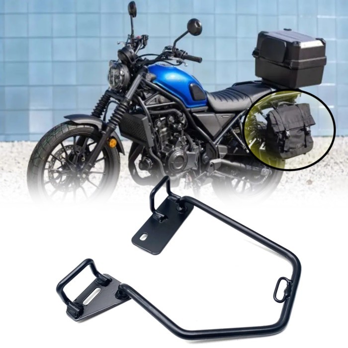 Motorcycle Side Bag Holder Side Bag Mounting Kit for Honda CL250 CL300 CL500 2023 CL 250 CL 300 CL