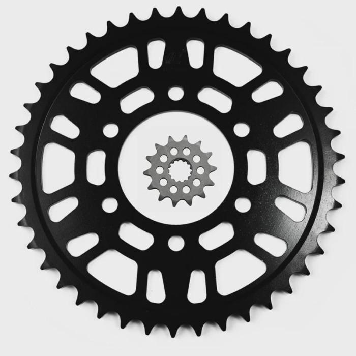 LOPOR 530 CNC 14T 43T Front Rear Motorcycle Sprocket For GS750 E ES D 1883 GSX750 EE ESD ESE EFE 19