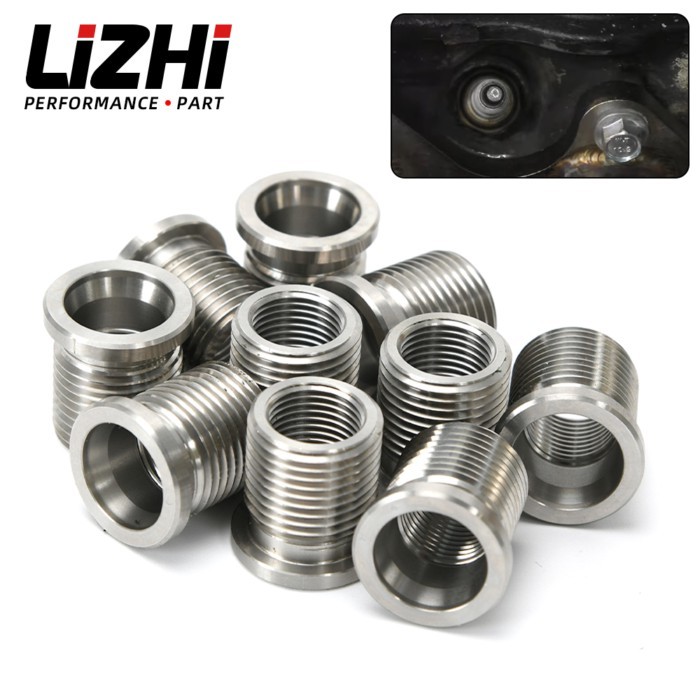 10pcs Spark Plug Port Insert Tool Set 38900 For 96-03 Ford Triton Two Valve Engines 4.6L 5.4L 6.8L