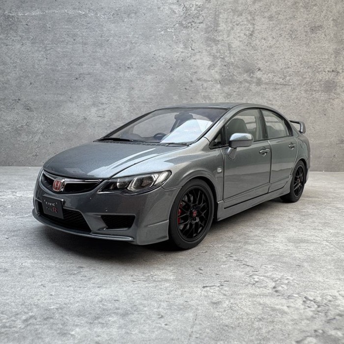 จะ 1: 18 Honda CIVIC CIVIC FD2 TYPE-R Alloy Full Drive Car Model Collectibles