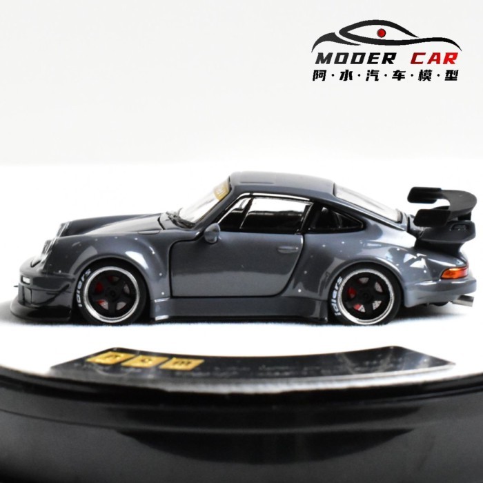 PGM 1: 64 Porsche Porsche RWB 930 คอลเลกชันโมเดลรถโลหะผสมแบบเปิดเต็มรูปแบบ