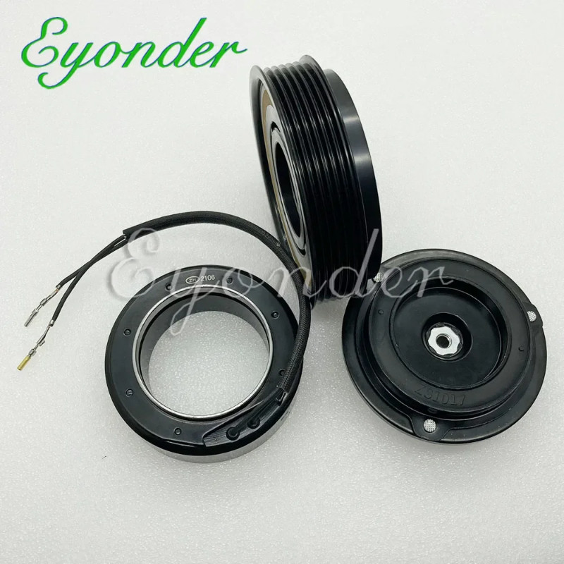 AC Compressor Clutch Pulley For Ford Escape 2.3 Mazda Tribute F500-LM3AA-07 5L8419D629DB 5L8Z19703A