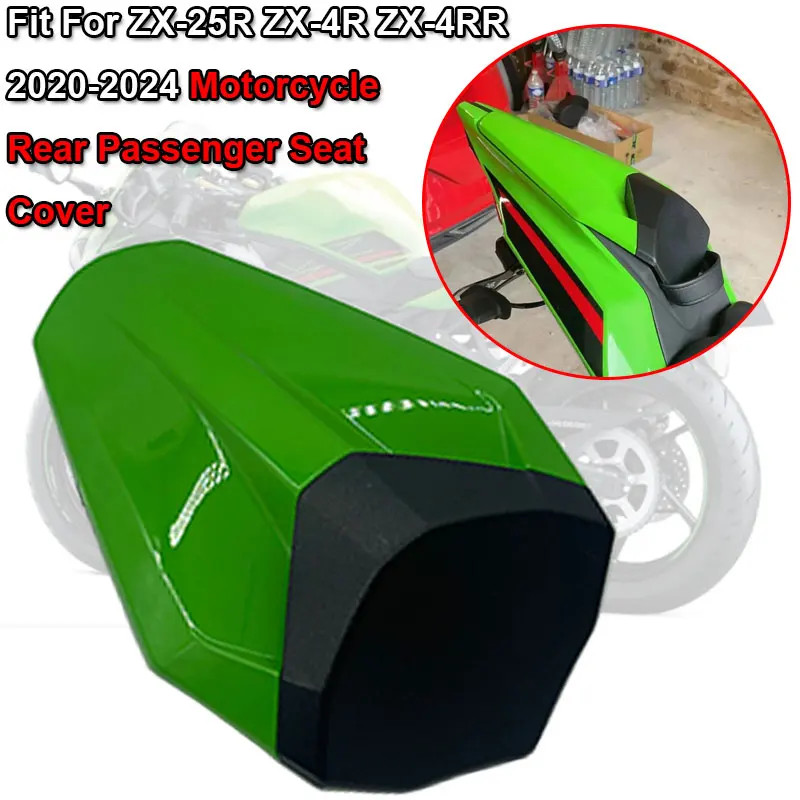 ZX-25R Motorcycle Rear Seat Cover Cowl Pillion Fairing Fit For KAWASAKI ZX-4R ZX-4RR 2020-23 2024 P