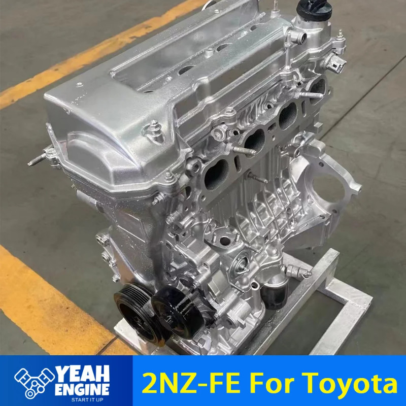 Gasonline Engine 1.3L 4Cylinders 2NZ-FE For TOYOTA NCP3 XP10 Yaris Long Cylinder Block Auto Engine