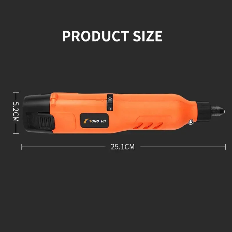 Mini Drill Rechargeable 12V 80W Cordless Drill Lithium Battery Engraver Electric Dremel Rotary Tool