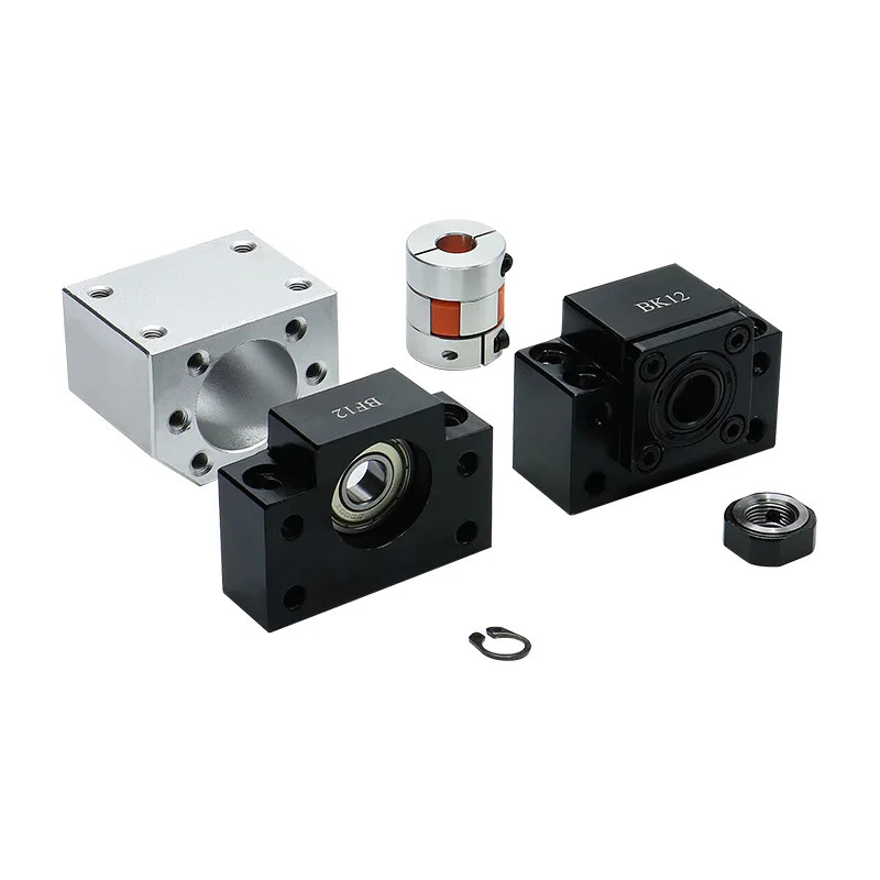 HLTNC EU RU SFU 1204 1605 1610 Ballscrew Spare Accessory Parts With BKBF Support + DSG Nut Housing+